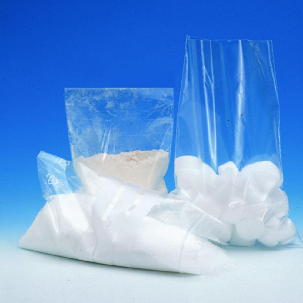 LLG Flat Bags PE, 250 x 400mm x 0.10mm, Pack of 100