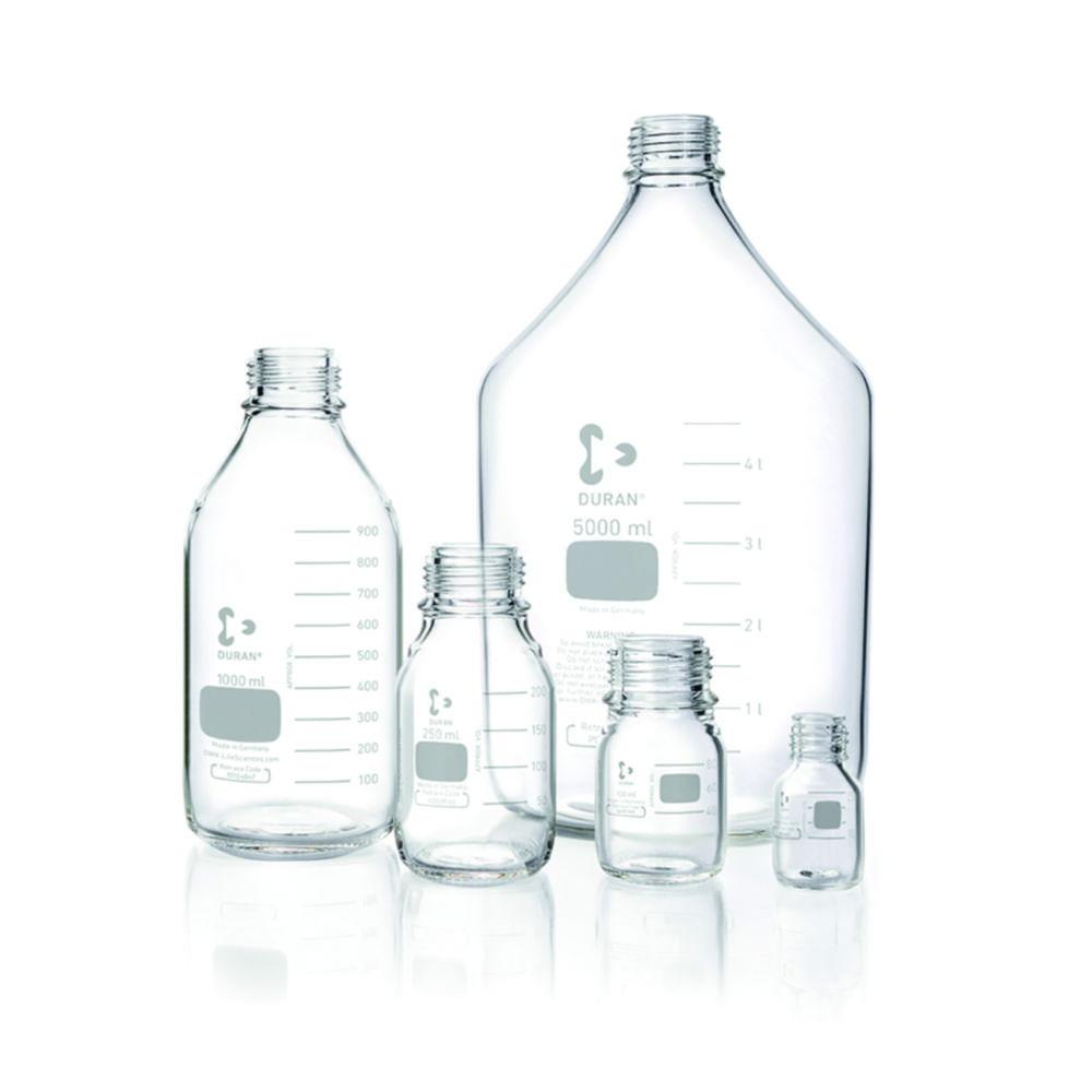 DWK Duran Laboratory Bottle, 25 mL, Without Cap