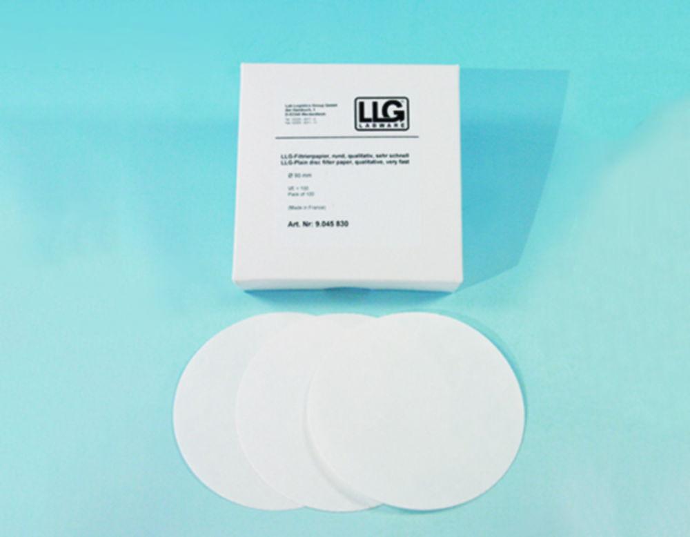 LLG Filter Circles 150mm Qualitative Fast, Pack of 100