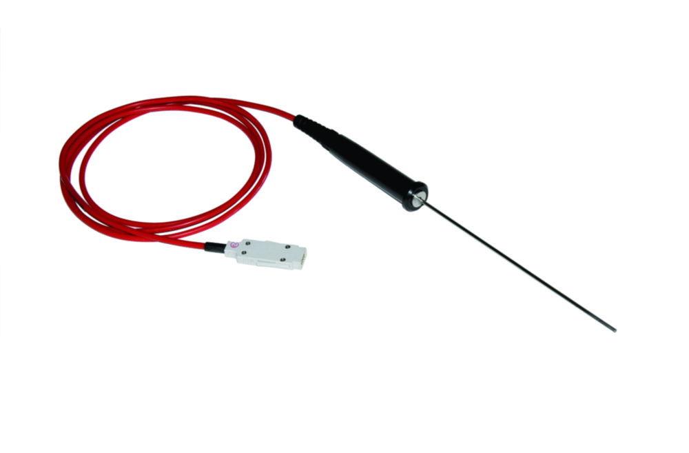 Ludwig Schneider Pt100 Metal Sensor with Handle Class A, Application Range -50 to +200 °C, Nominal Length 150 mm