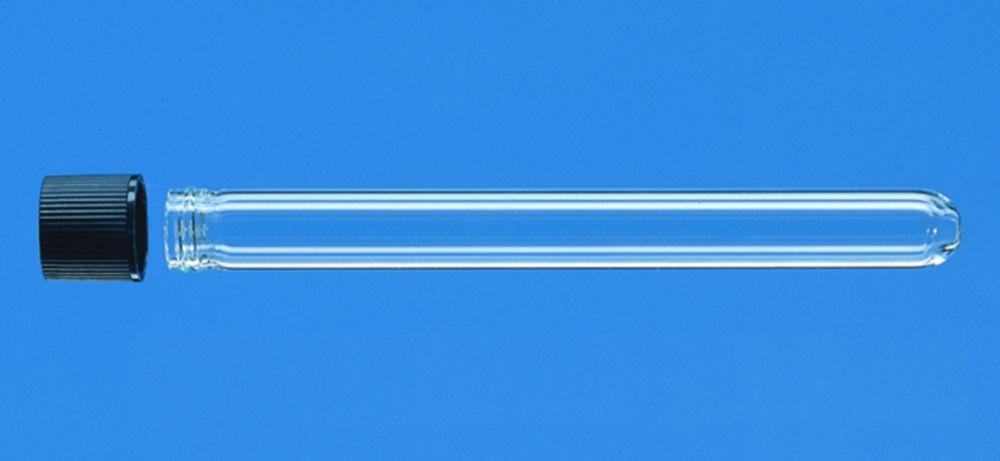 BRAND Culture Tubes 16x100 mm AR Glass with PP Screw Cap (Pack of 100)