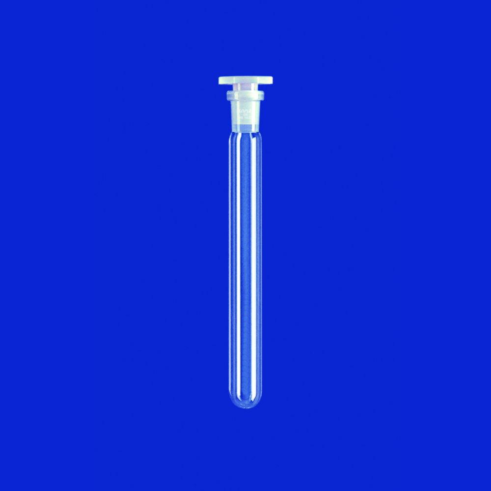 Lenz-Laborglas  & Co. KG Test Tube with Round Bottom and NS Socket (NS 14/23, Volume 13mL)


