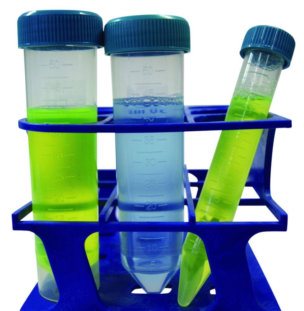 LLG Centrifuge Tubes, 50mL, PP, Graduated, Sterile, with Rim, Single-Packed, Pack of 50