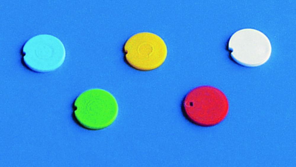 BRAND Cover Insert, PP, White for Reaction Vessels, Pack of 500