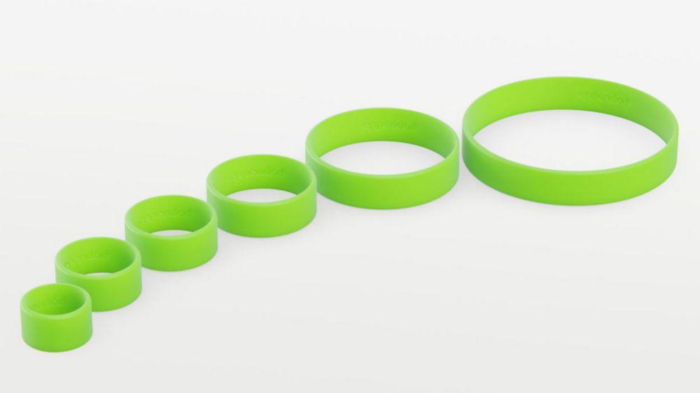 Eppendorf Colortag, 34 mm, Neon Green, Pack of 5