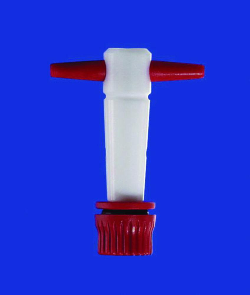 Lenz-Laborglas Spare Keys, NS 14.5, PTFE Bore 4 mm, for One-way Plug Valve

