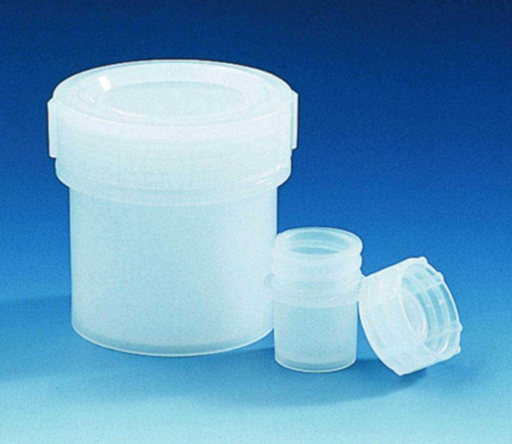 Kartell Jar 30 mL PE HD with Screw Cap 37 x 53 mm