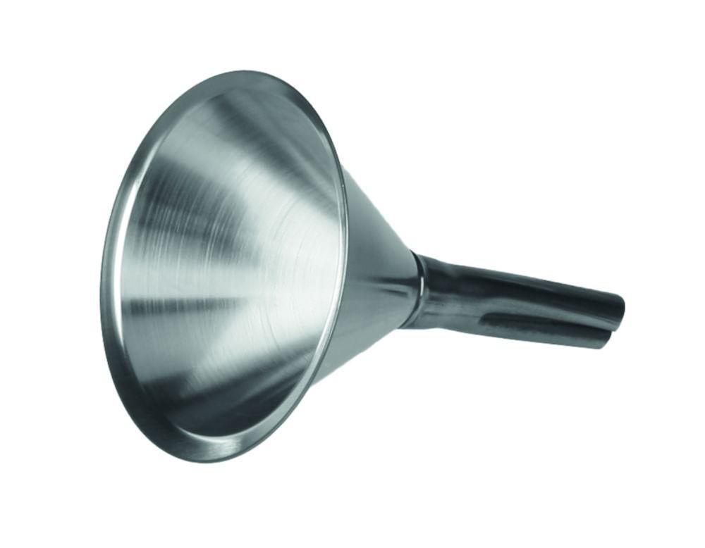 BOCHEM Funnel 250 mm with Handle, 18/10 Stainless Steel