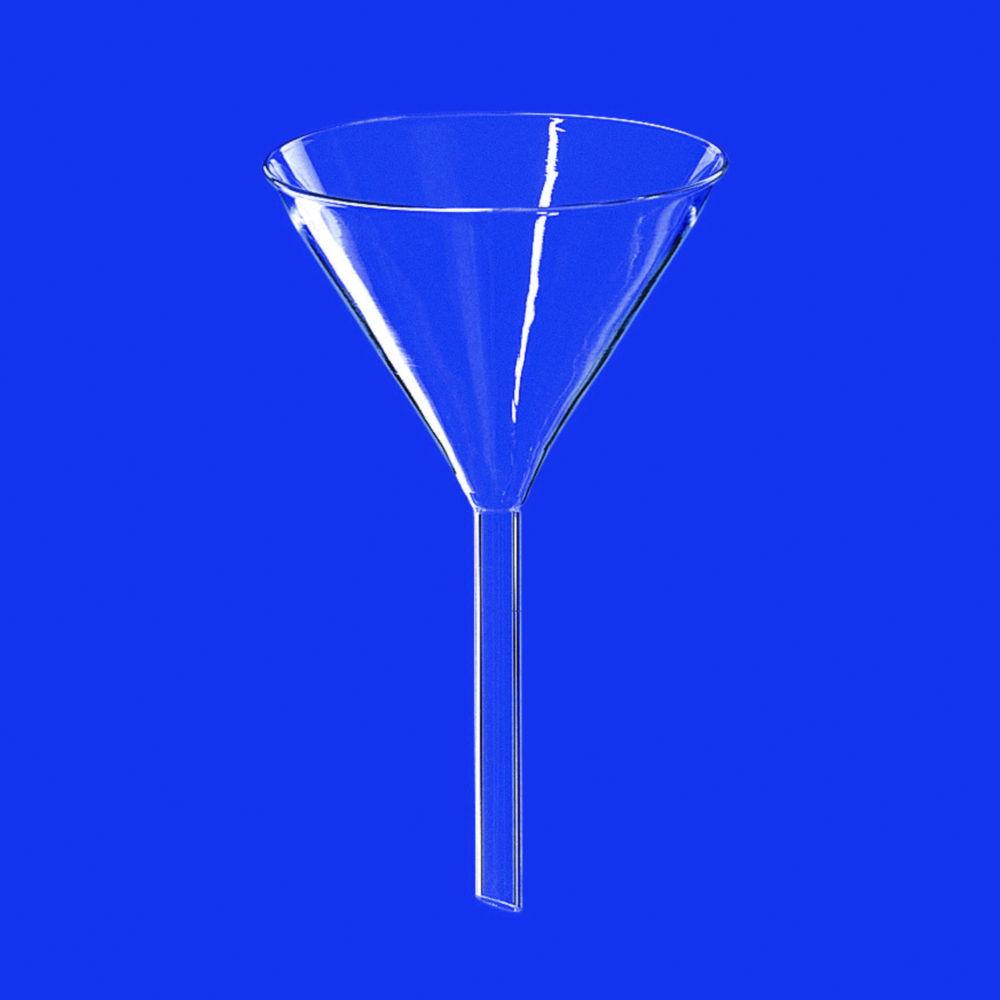 Lenz-Laborglas Funnels, Plain, O.D. 80 mm

