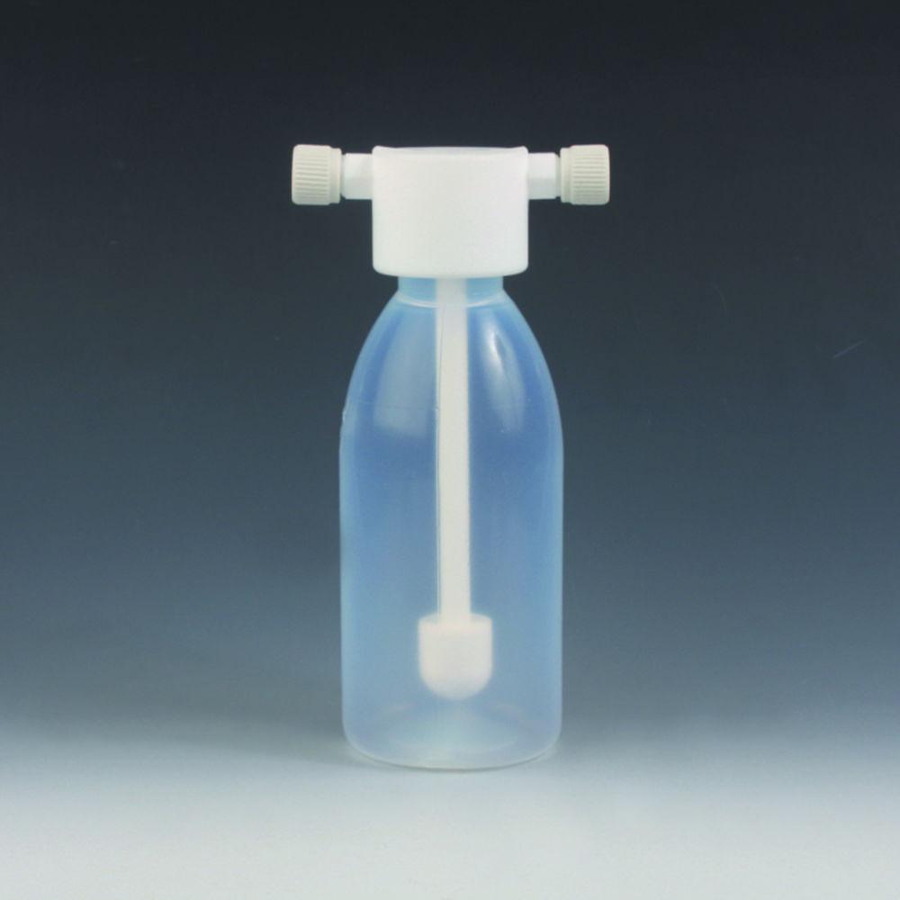 Bohlender Gas Washing Bottle, Cap. 1000 ml, PFA
