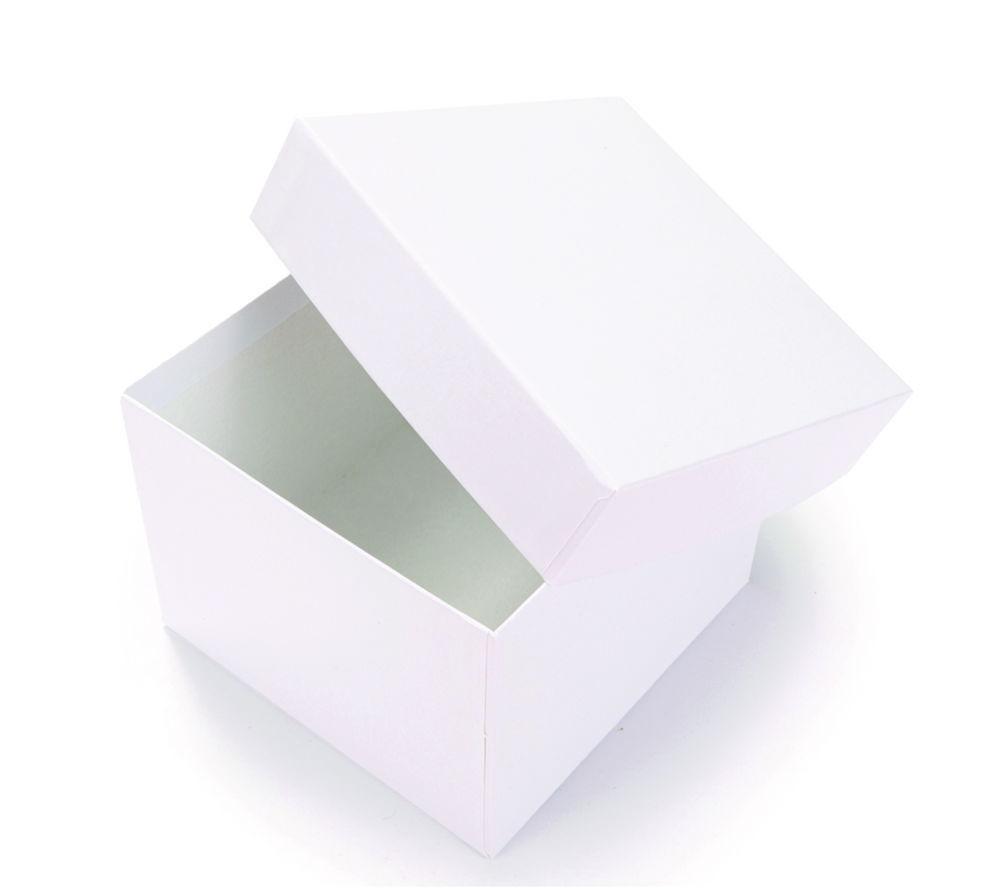 LLG-Cryobox 136x136x75mm white, special, w/o grid, pack of 10