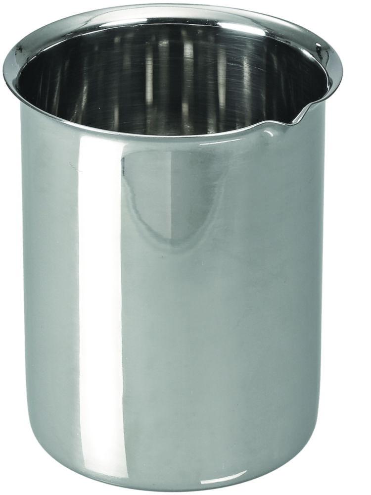 Laboratory beaker 500ml stainless steel, AISI 304