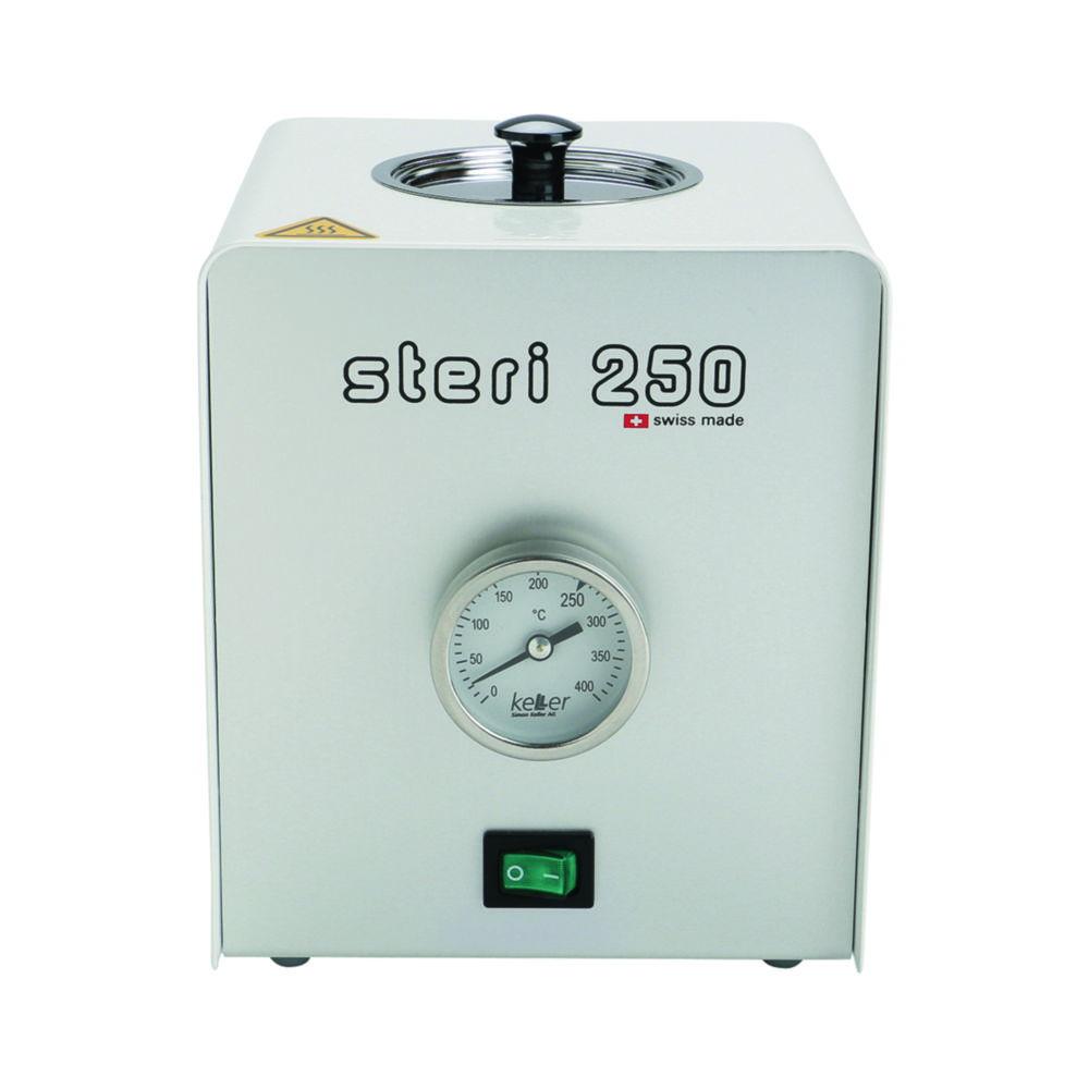 Simon Keller STERI 250 Seconds Sterilizer (150g Glass Beads, Glass Cup 31110, Device Lid 31111, 220/240V, UK Plug)

