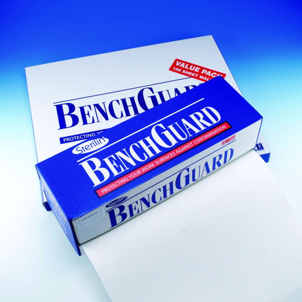 BenchGuard® extra absorbent paper pack of 1 case of 50 sheets 60 x 49 cm