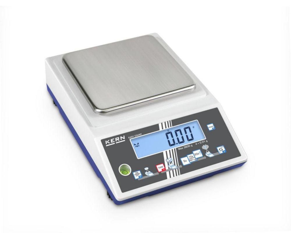 Kern & Sohn Counting Balance CKE 3600-2 3600 g / 10 mg, weighing plate 150x170 mm
