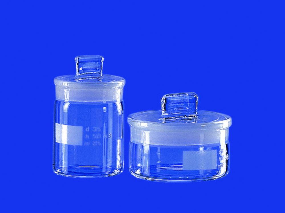 Lenz-Laborglas Weighing Bottles Duran Low Form Cap 30 mL (50x30 mm)