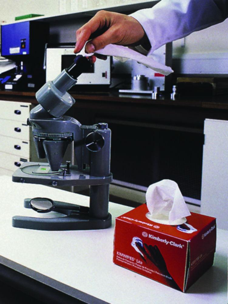 Kimberly-Clark KIMWIPES Lite Precision Wipes (115 x 220 mm), Box of 286 Wipes​