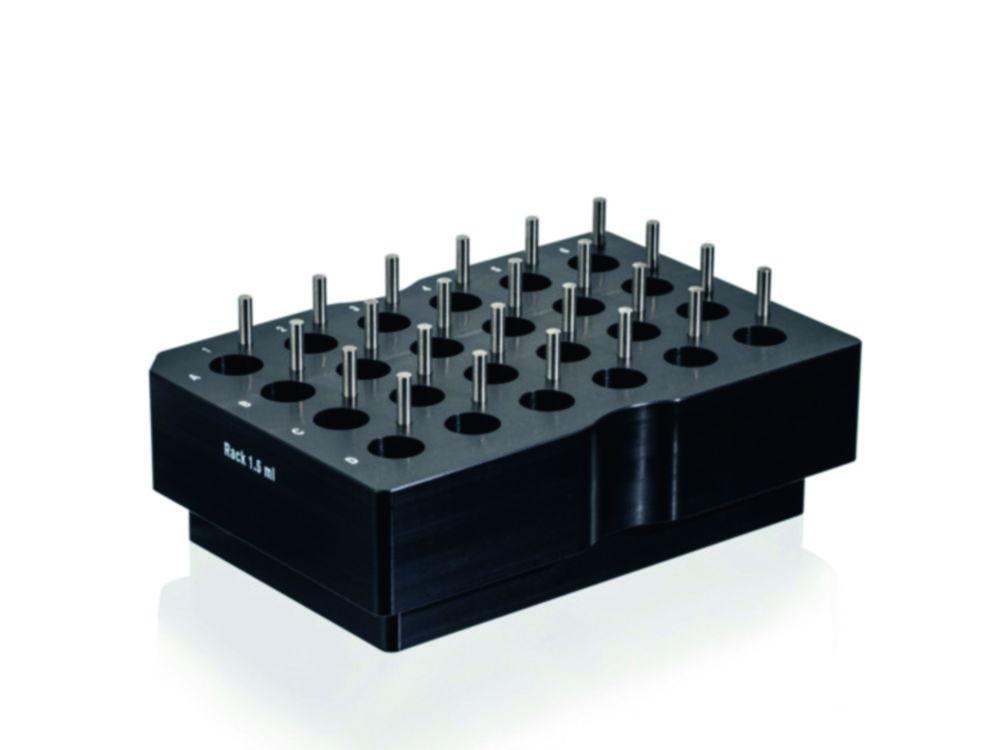 BRAND Adapter Rack for Liquid Handling Station, Suitable for 24 Tubes, 1.5mL, POM

