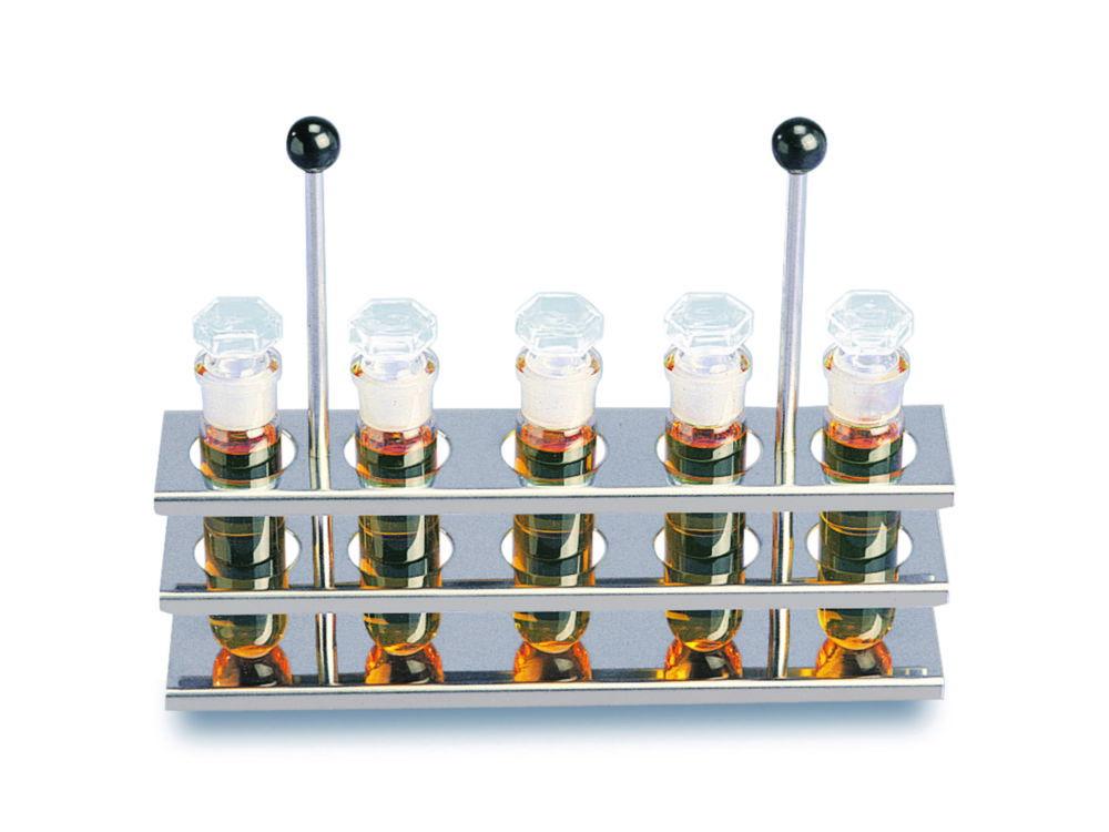 Lauda Test Tube Rack 5 Openings 31 mm Diam. Stainless Steel