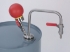 Hand-pump-ball for solvent pump