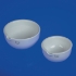 Porcelain mortar 115 mm Ø with spout, outside + inside glazed