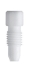 PTFE fitting with integrated ferrule, 3.2mm ID (Pa/10) (pack of 10)