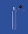 Nitrogen tube, PTFE needle-valve stopcock, 100 ml, cone NS 14/23, valve bore 2,5 mm, made of DURAN® tubing