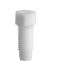 PTFE fitting with integrated ferrule, 4,76mm (3/16") ID