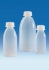 Wide neck bottles,PFA,with screw closure cap. 500 ml