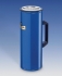 Dewar flask type G 15 C 1, 5 ltr. blue coated alu, 240x100 mm, cylindrical shape, with handle