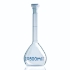 Volumetric flask 10 ml, BLAUBRAND® class A, NS-PP-stopper, NS 7/16, Boro 3.3