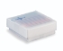 True North® Flatpack Freezer Boxes PP,1.5/2ml, 81 place, blue, 133x133x51mm, pack of 10