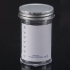 LLG-Sample container 100ml, PS with metal flowed seal inert liner cap, sterile, pack of 40