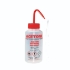 LLG-Safety vented wash bottle 500ml, Acetone with pressure control valve, LDPE, ES/FR/DE/UK
