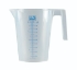 LLG-Beaker 1000 ml, PP ISO 7056, blue scale, with handle, pack of 2